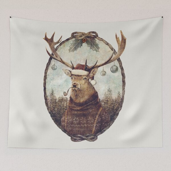 Item preview, Thinking Wild Christmas designed and sold by mikekoubou.