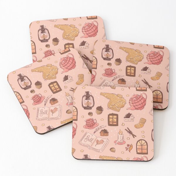 Item preview, Cozy fall pattern designed and sold by moonlitdoodl.
