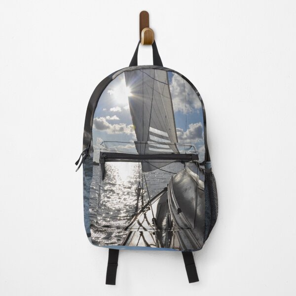Item preview, Yacht Sailing Into Sun designed and sold by thelemmingface.