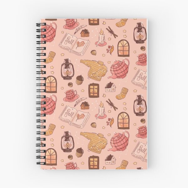 Item preview, Cozy fall pattern designed and sold by moonlitdoodl.