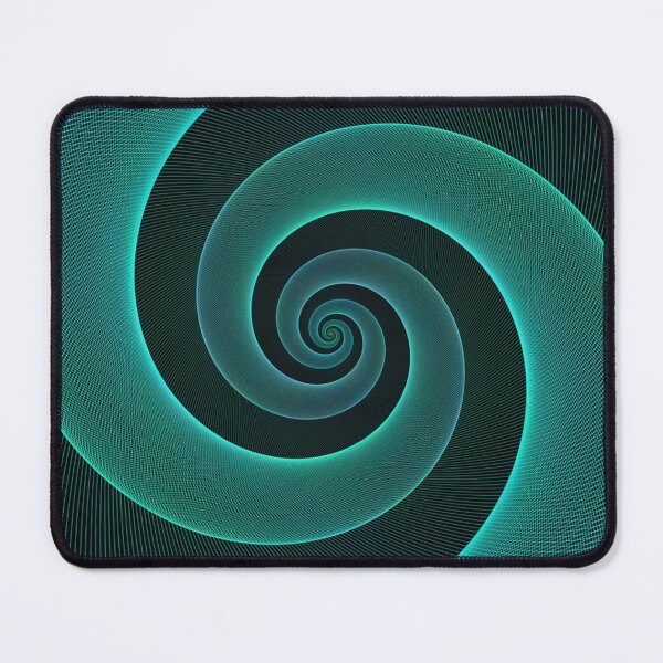 Item preview, Spiral turquoise digital design designed and sold by NoahDea.
