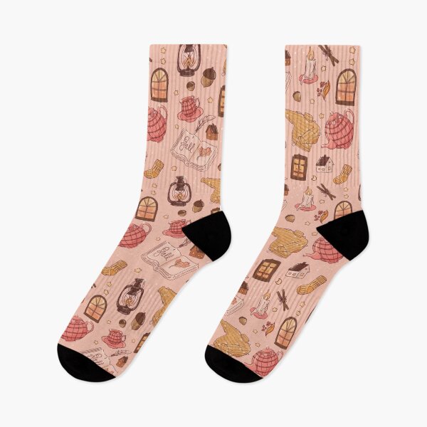 Item preview, Cozy fall pattern designed and sold by moonlitdoodl.