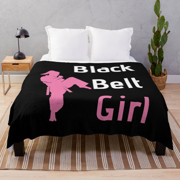 Item preview, Black Belt Girl Karate Martial Arts designed and sold by MooonTees.