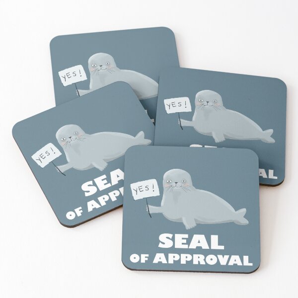 Item preview, Seal Of Approval designed and sold by zmamorije.