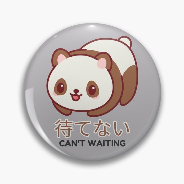 Item preview,  Panda Can't Waiting Kawaii Cute  designed and sold by FMA30.