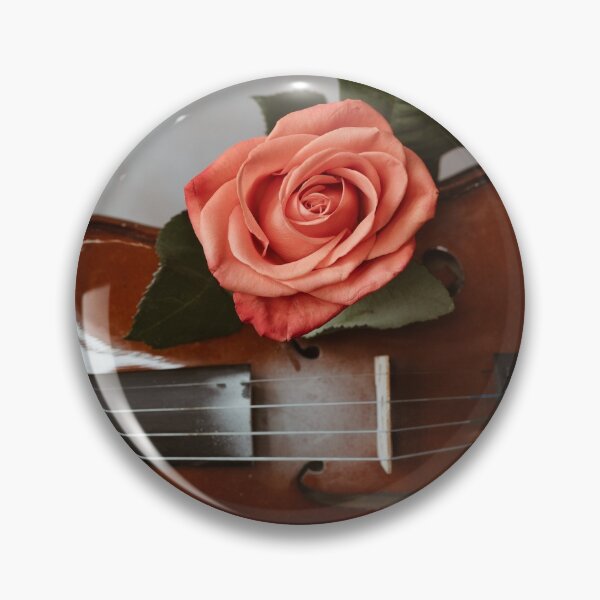Item preview, Rose and violin designed and sold by Donatella Loi.