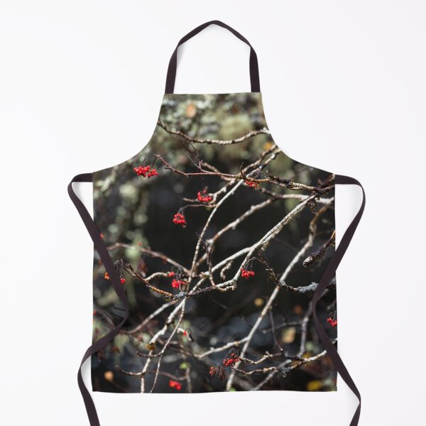 Item preview, Rowan berries in the morning light, over the dark waters of the River Affric designed and sold by ccullen222.