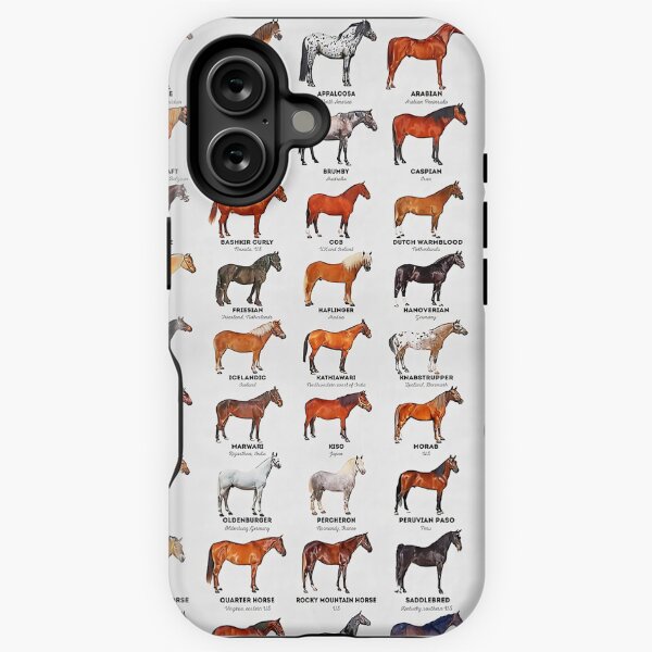 Aperçu de l'œuvre Races de chevaux du monde créée et vendue par Evelynsouza.