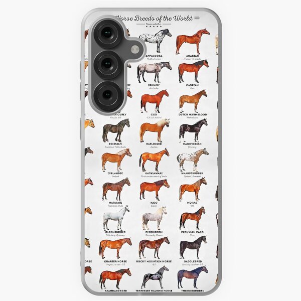 Aperçu de l'œuvre Races de chevaux du monde créée et vendue par Evelynsouza.