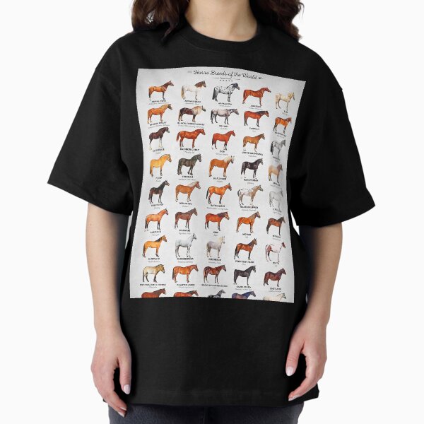 Aperçu de l'œuvre Races de chevaux du monde créée et vendue par Evelynsouza.