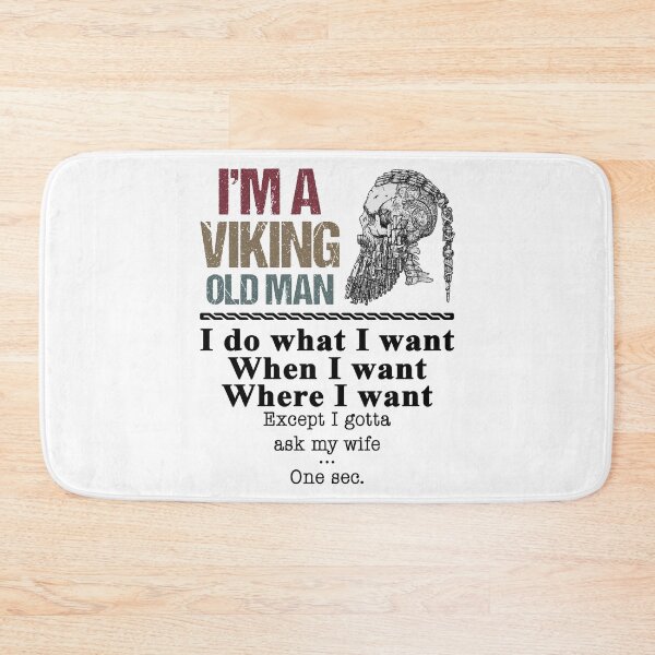 Item preview, I Am A Viking Old Man Funny Vikings designed and sold by Dog-T-Shirts.