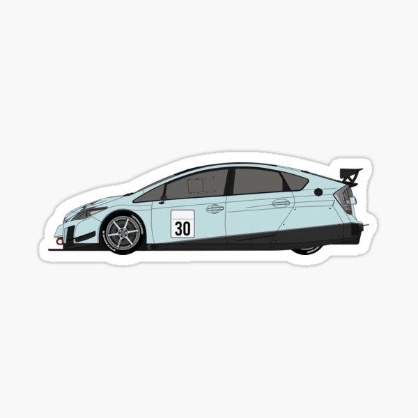 "30 Toyota Prius Touring Car" Sticker for Sale by Eduarson26 Redbubble