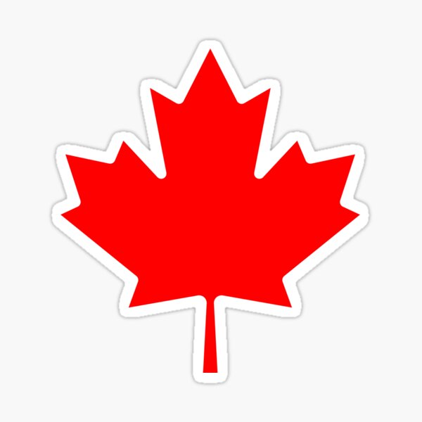 Canada Maple Leaf Sticker