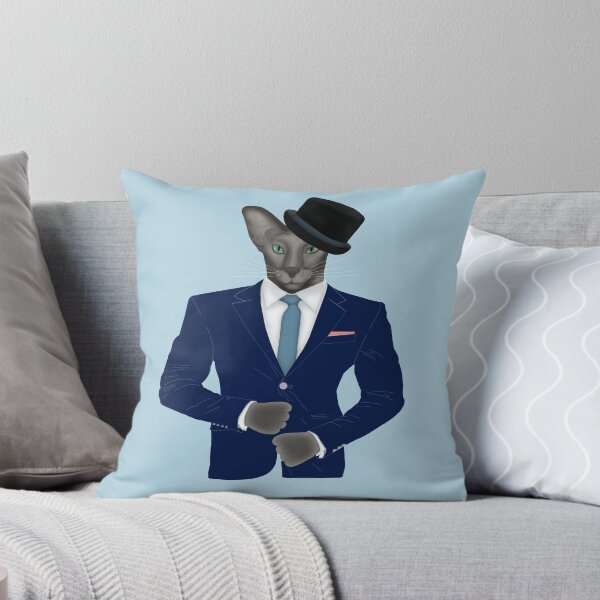Item preview, Gentleman Cat in suit and hats  designed and sold by KateQR.
