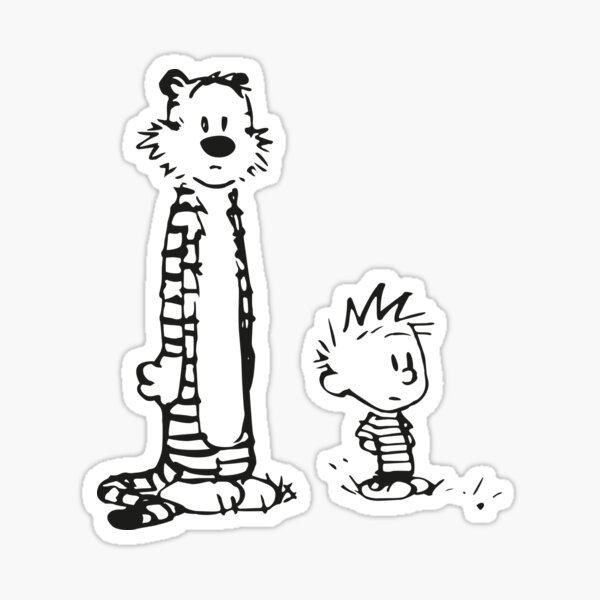Artikel-Vorschau von Calvin und Hobbes, designt und verkauft von SwimGood.