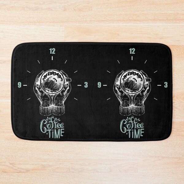 Item preview, Coffee Time. Coffee around the clock. Black text. designed and sold by epicmarketing.