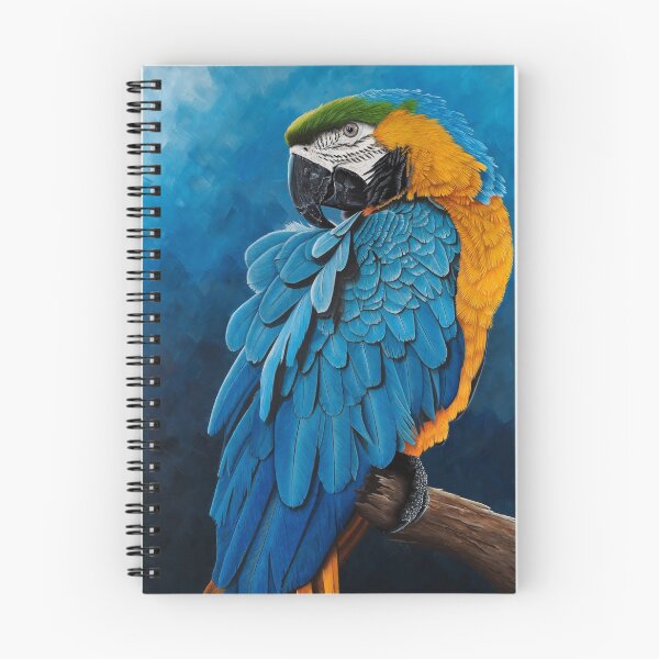 Item preview, Blue and gold Macaw portrait designed and sold by Debra Dickson.