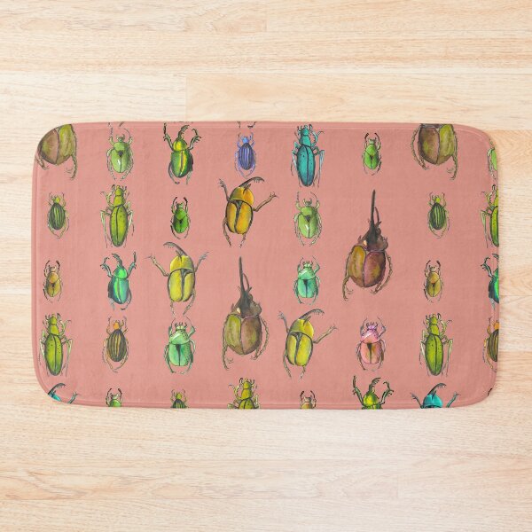 Item preview, Bugs, Beetles in Retro pink designed and sold by Wildwagner.