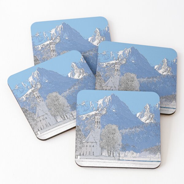 Item preview, Winter Landscape Сolor print designed and sold by artdragongift 15.