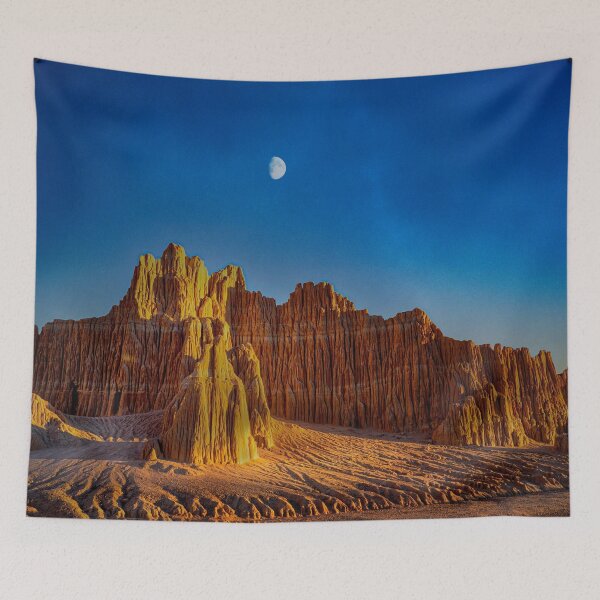 Item preview, Moon Over Cathedral Gorge - Nevada designed and sold by Kathy Weaver.