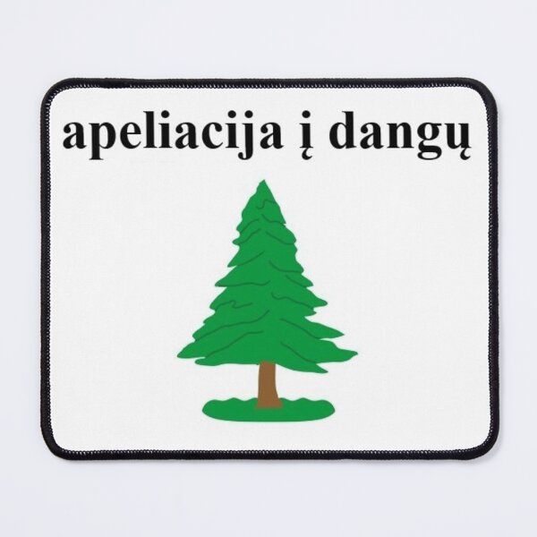Item preview, Pušies medžio vėliava (Lithuanian Pine Tree Flag) designed and sold by JonathanR1994.