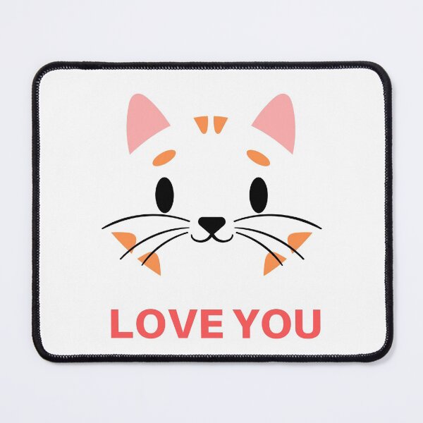 Item preview, Cute animal cat - Love you (Cat says hey) designed and sold by Paint84.