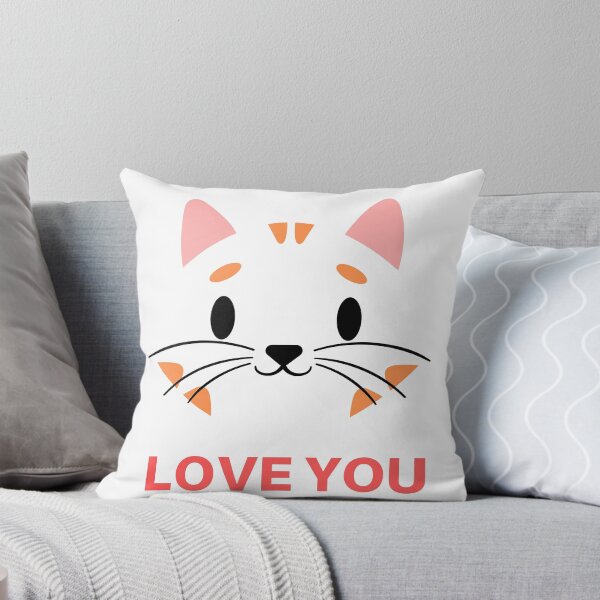 Item preview, Cute animal cat - Love you  (Cat says hey) designed and sold by Paint84.