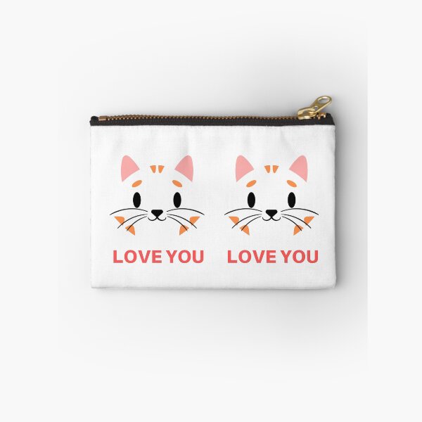 Item preview, Cute animal cat - Love you  (Cat says hey) designed and sold by Paint84.