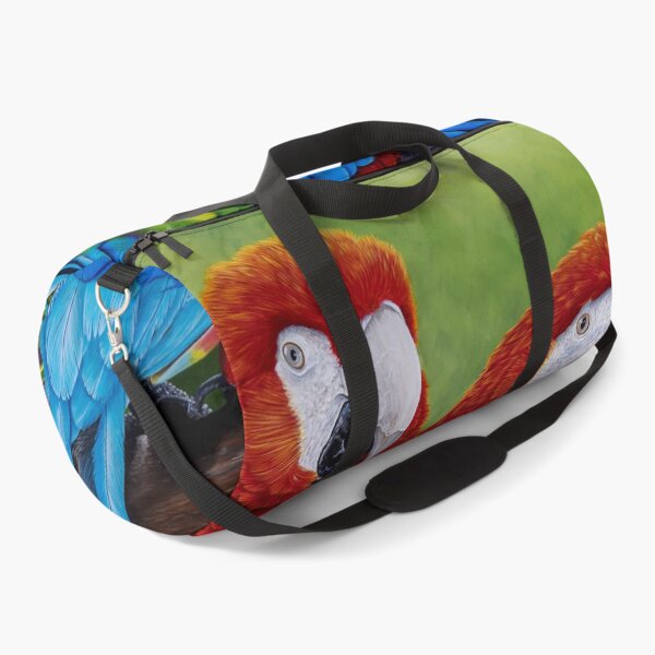 Item preview, Scarlet macaws portrait designed and sold by Debra Dickson.