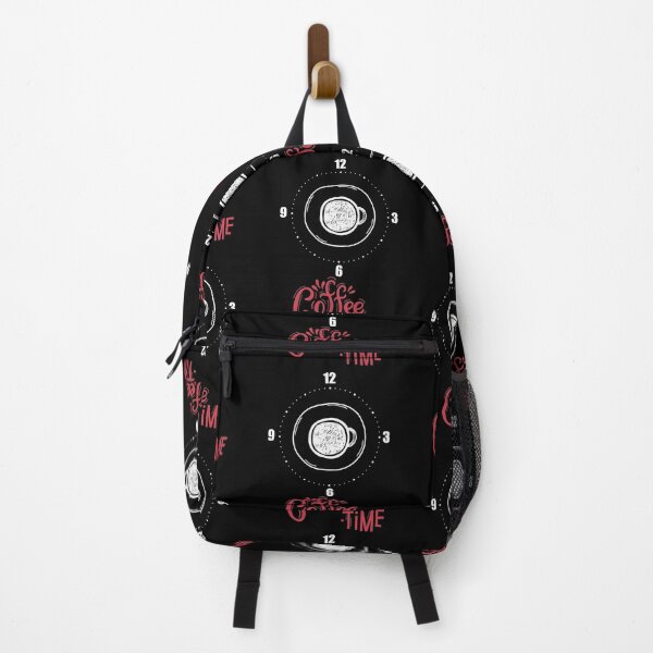 Item preview, Coffee Time. Brown Coffee bean around the clock. Black text. designed and sold by epicmarketing.