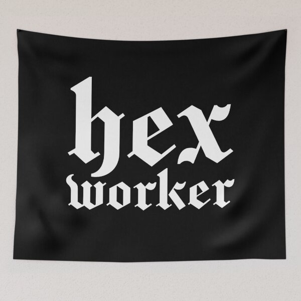 Item preview, Hex Worker Goth Witchcraft Witch designed and sold by ClickForMore.