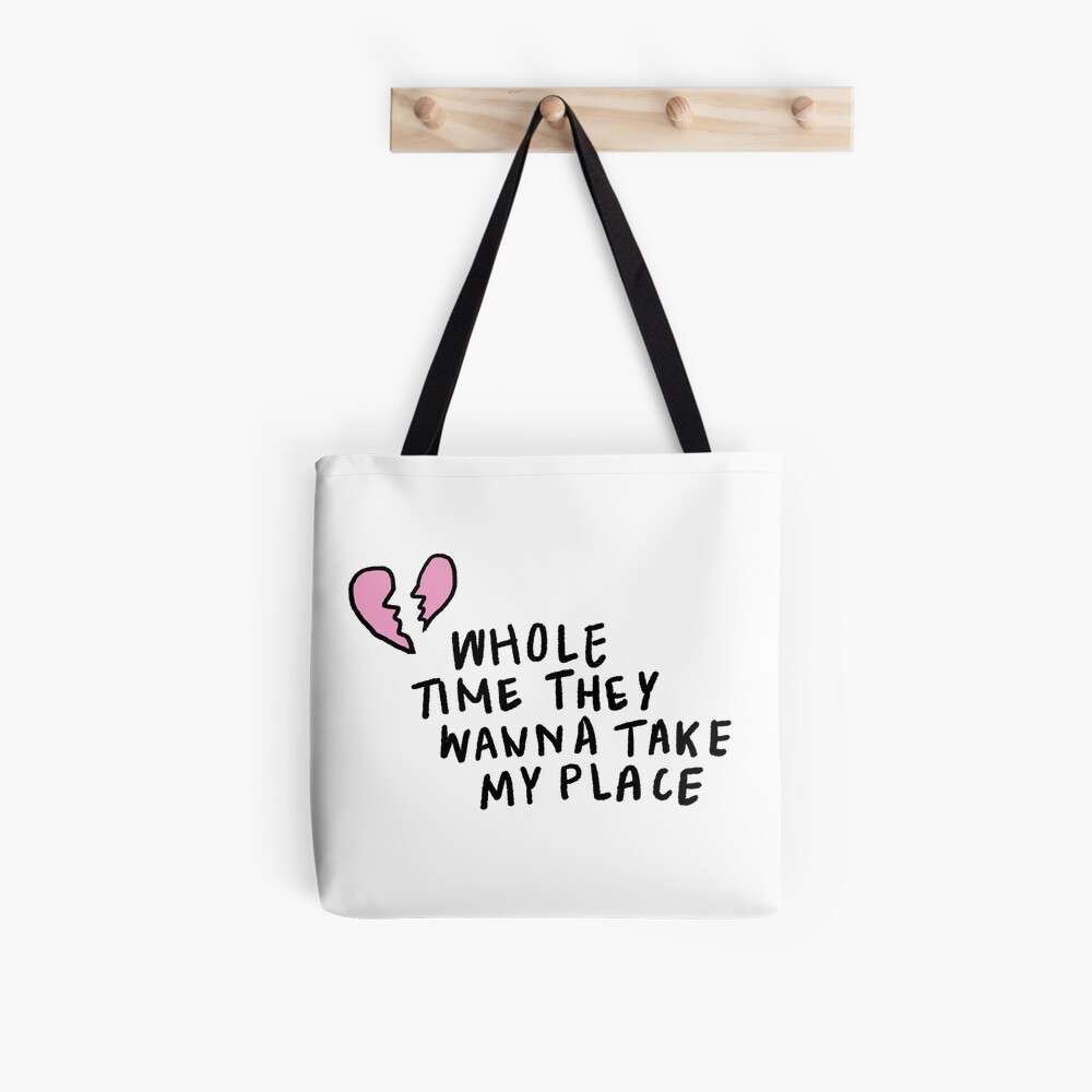 Whole Time They Wanna Take My Place Trendy Hipster Tumblr Meme Tote Bag For Sale By Dear Diary Redbubble