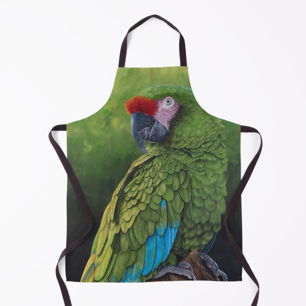 Item preview, Military macaw portrait designed and sold by Debra Dickson.