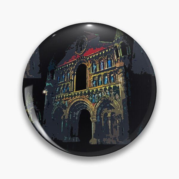 Item preview, r917  New finition 2021 : en Version " Art Moderne "' Notre Dame la Grande de Poitiers 3 boites à lumière Okaio flashs (innovation) Okaio Créations 1995 Olavia-Olao designed and sold by o.okaïo.