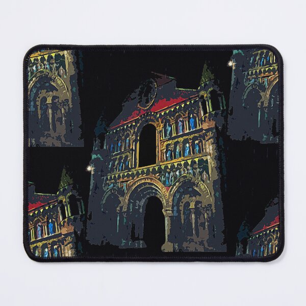 Item preview, r917 New finition 2021 : en Version " Art Moderne "' Notre Dame la Grande de Poitiers 3 boites à lumière Okaio flashs (innovation) Okaio Créations 1995 Olavia-Olao designed and sold by o.okaïo.