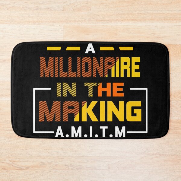 Item preview, Millionaire in the making | Entrepreneurship quote Motivation | Business Owners Mindset | Entrepreneur Billion Dollar Inspiration designed and sold by Apoorv Choudhary.