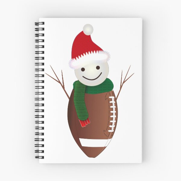 Item preview, American Football Snowman funny Christmas Winter T-Shirt designed and sold by pcreations.