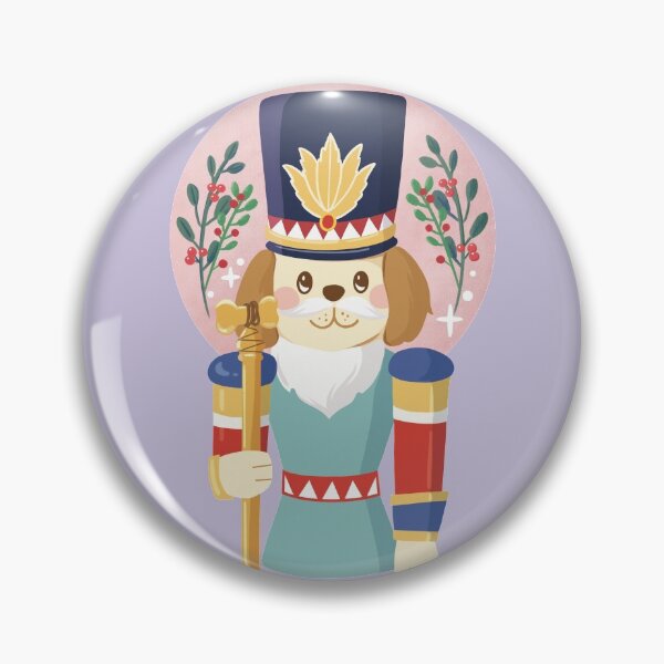 Item preview, Funny Christmas Dog Nutcracker designed and sold by Yunipop.