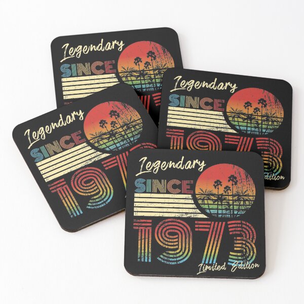 Item preview, Birthday Gift Men 1973 T-Shirt Legendary designed and sold by EinfachKlim.