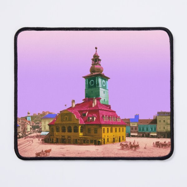 Item preview, vintage Brasov, Brasso Town Hall, Transylvania designed and sold by Mauswohn.