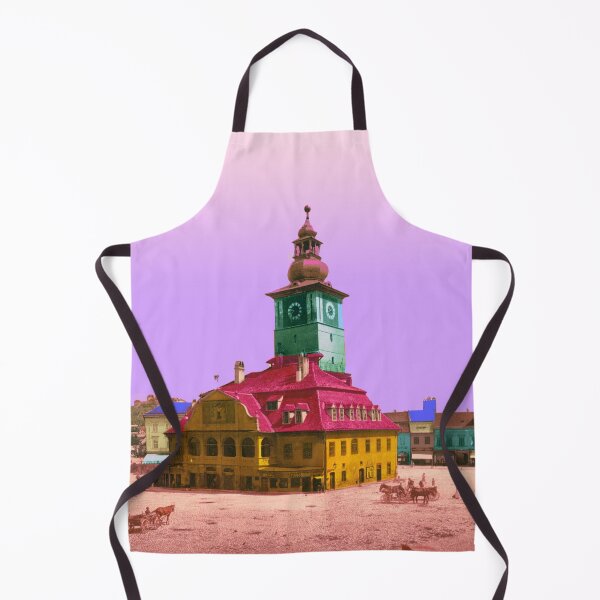 Item preview, vintage Brasov, Brasso Town Hall, Transylvania designed and sold by Mauswohn.
