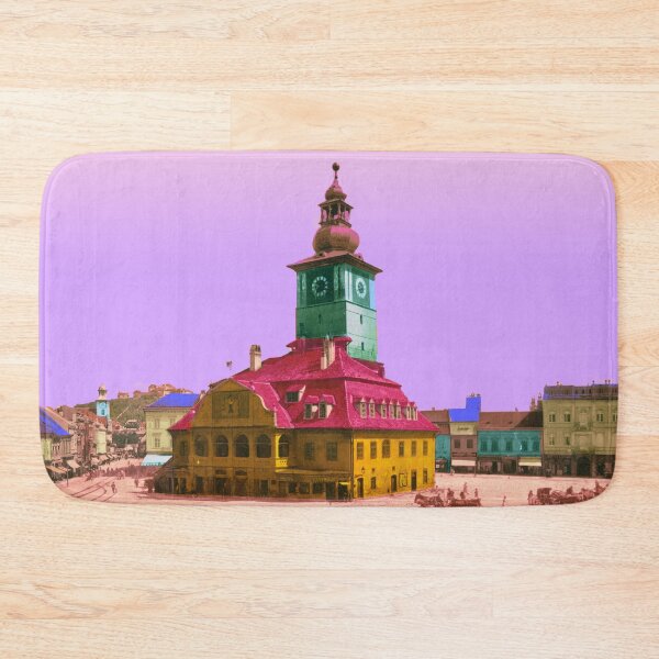 Item preview, vintage Brasov, Brasso Town Hall, Transylvania designed and sold by Mauswohn.