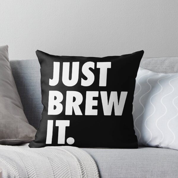 Aperçu de l'œuvre Just rew It Funny Beer Art Design Happy Apparel Essential Inspiration Joy Mood Funny créée et vendue par DesignByHeartUK.