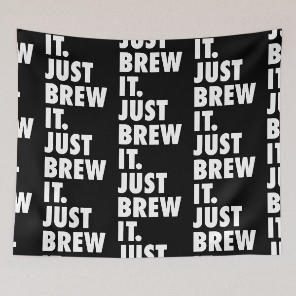Item preview, Just rew It Funny Beer Art Design Happy Apparel Essential Inspiration Joy Mood Funny designed and sold by DesignByHeartUK.