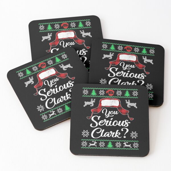 Item preview, You Serious Clark? Ugly Sweater Funny Christmas for Vacation designed and sold by denisemcgowan.