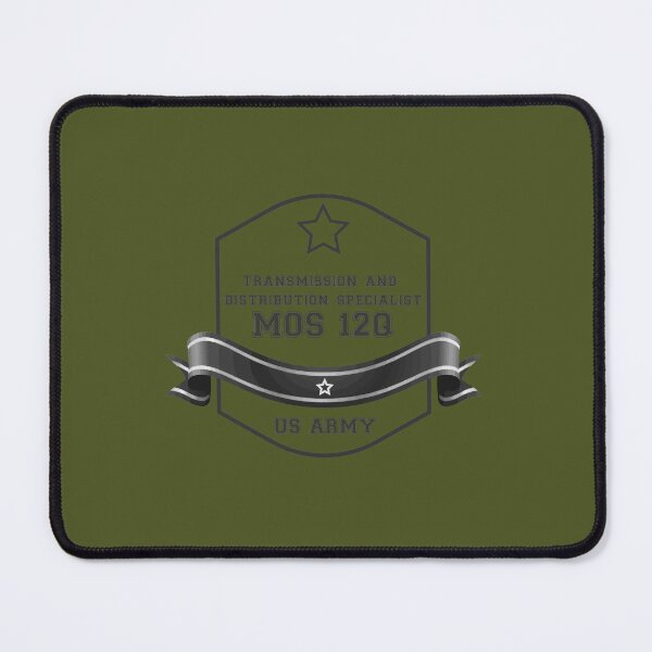 Item preview, Military Army Transmission and Distribution Specialist MOS12Q designed and sold by PodiShawna.