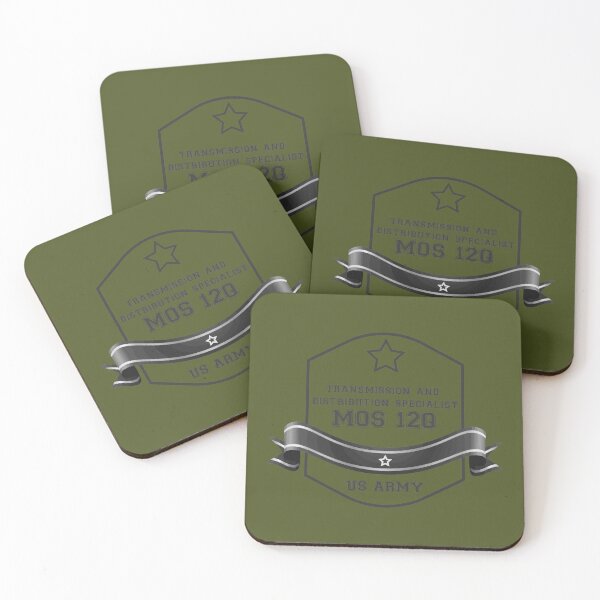 Item preview, Military Army Transmission and Distribution Specialist MOS12Q designed and sold by PodiShawna.