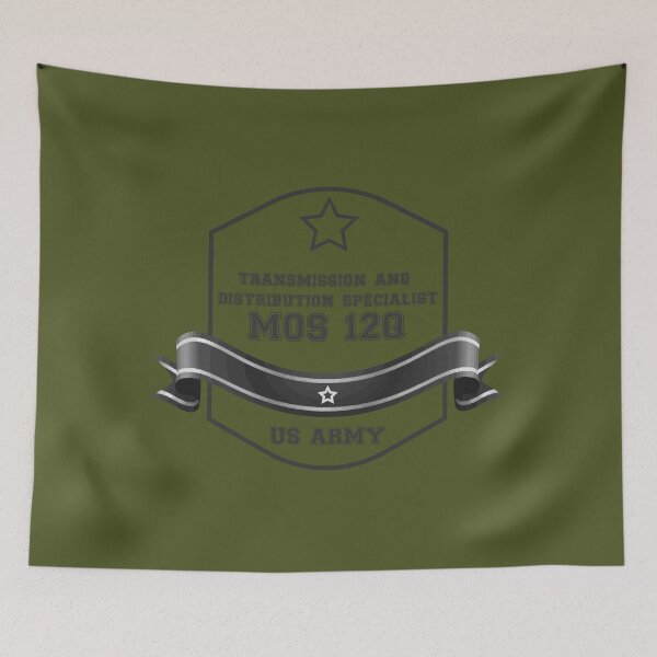 Item preview, Military Army Transmission and Distribution Specialist MOS12Q designed and sold by PodiShawna.