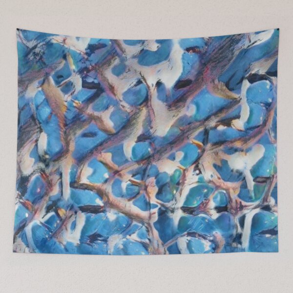 Item preview, Aviary - Abstract Art designed and sold by DiscoGypsyFish.