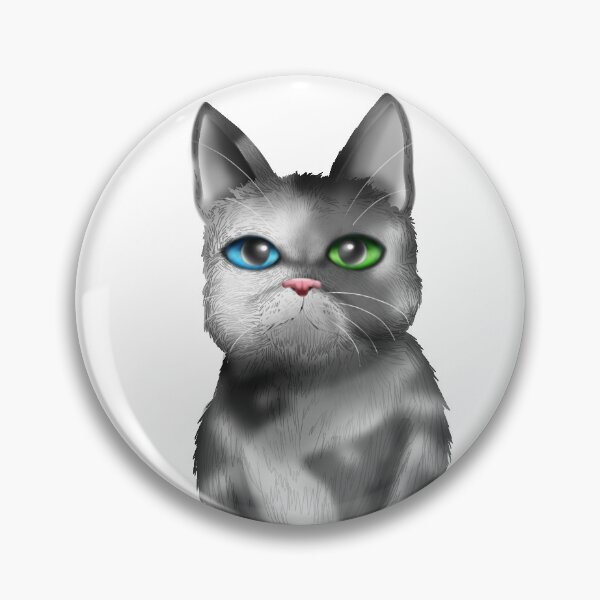 Item preview, Black and white cat  designed and sold by TheArtistDT207.